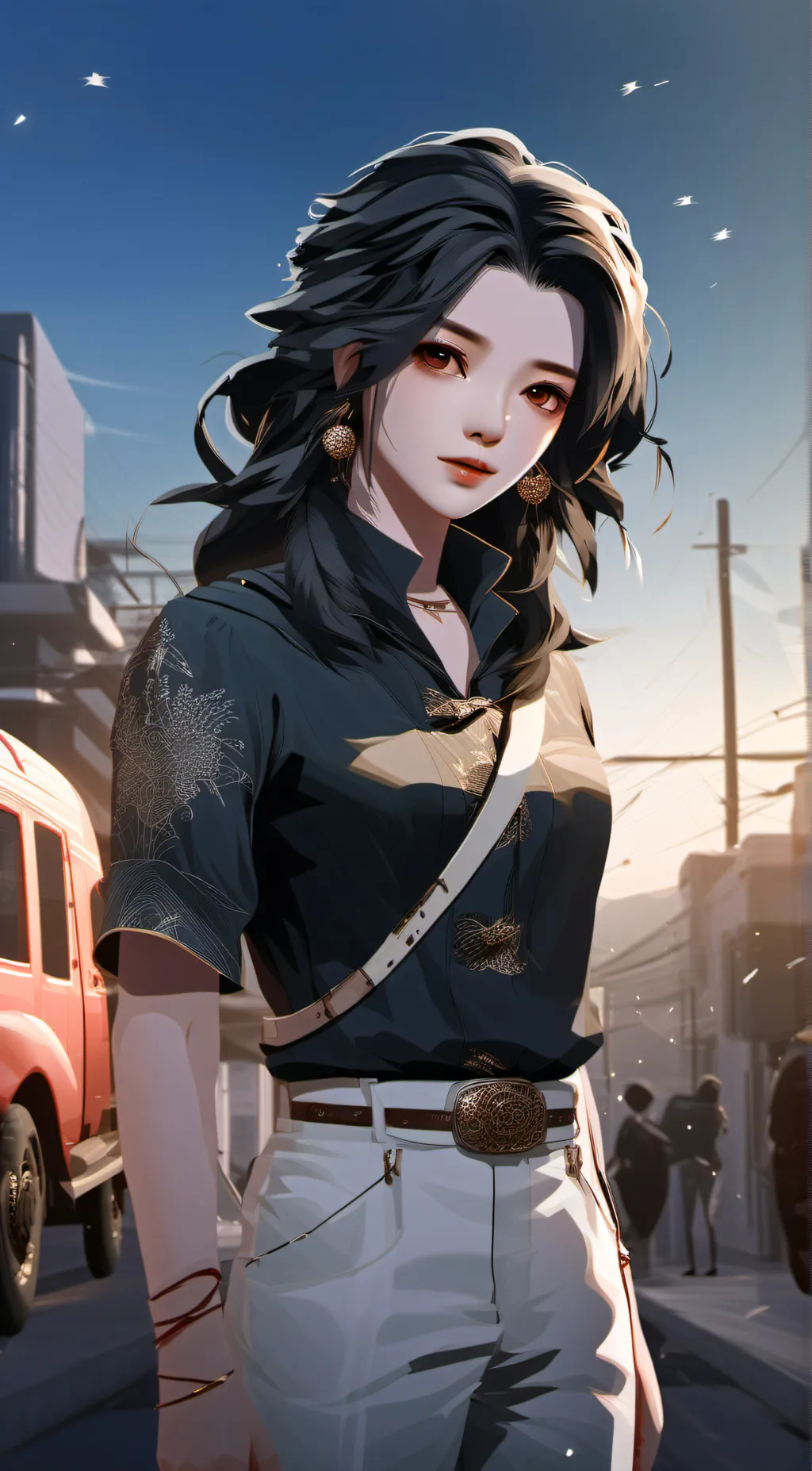 ai character: Jasmine background