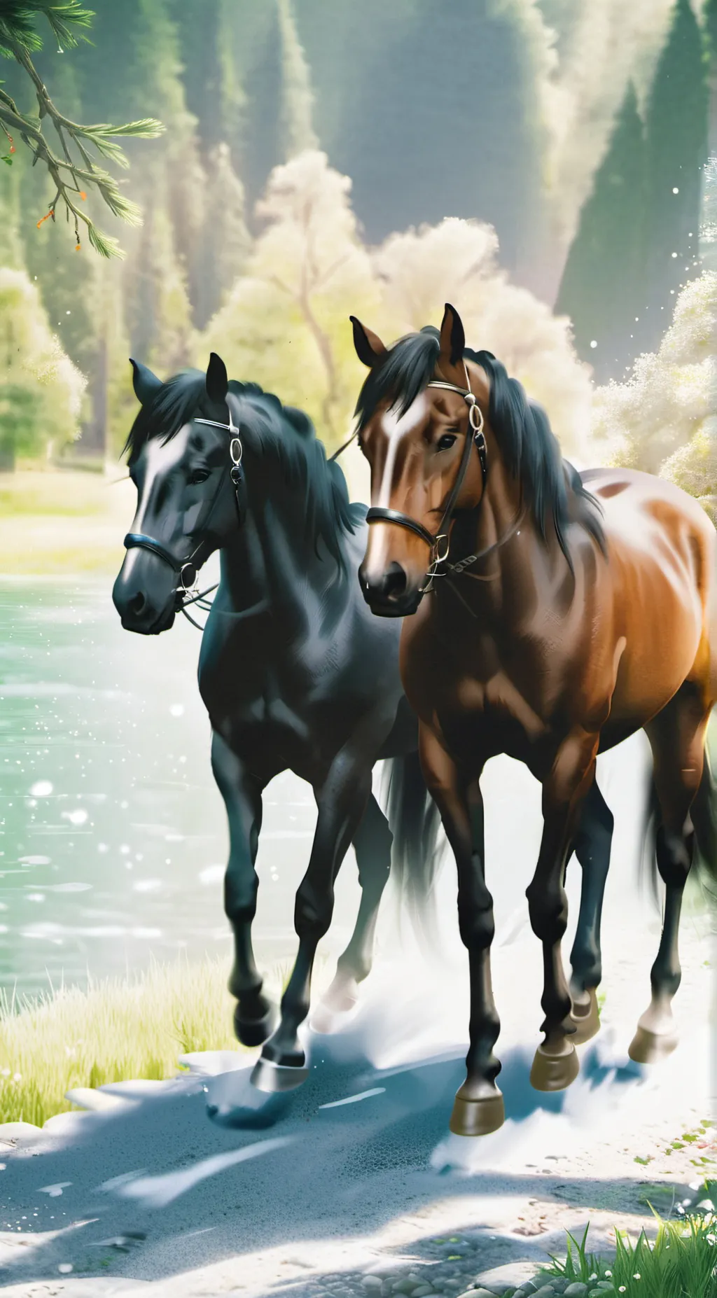 ai character: -Love Story- background