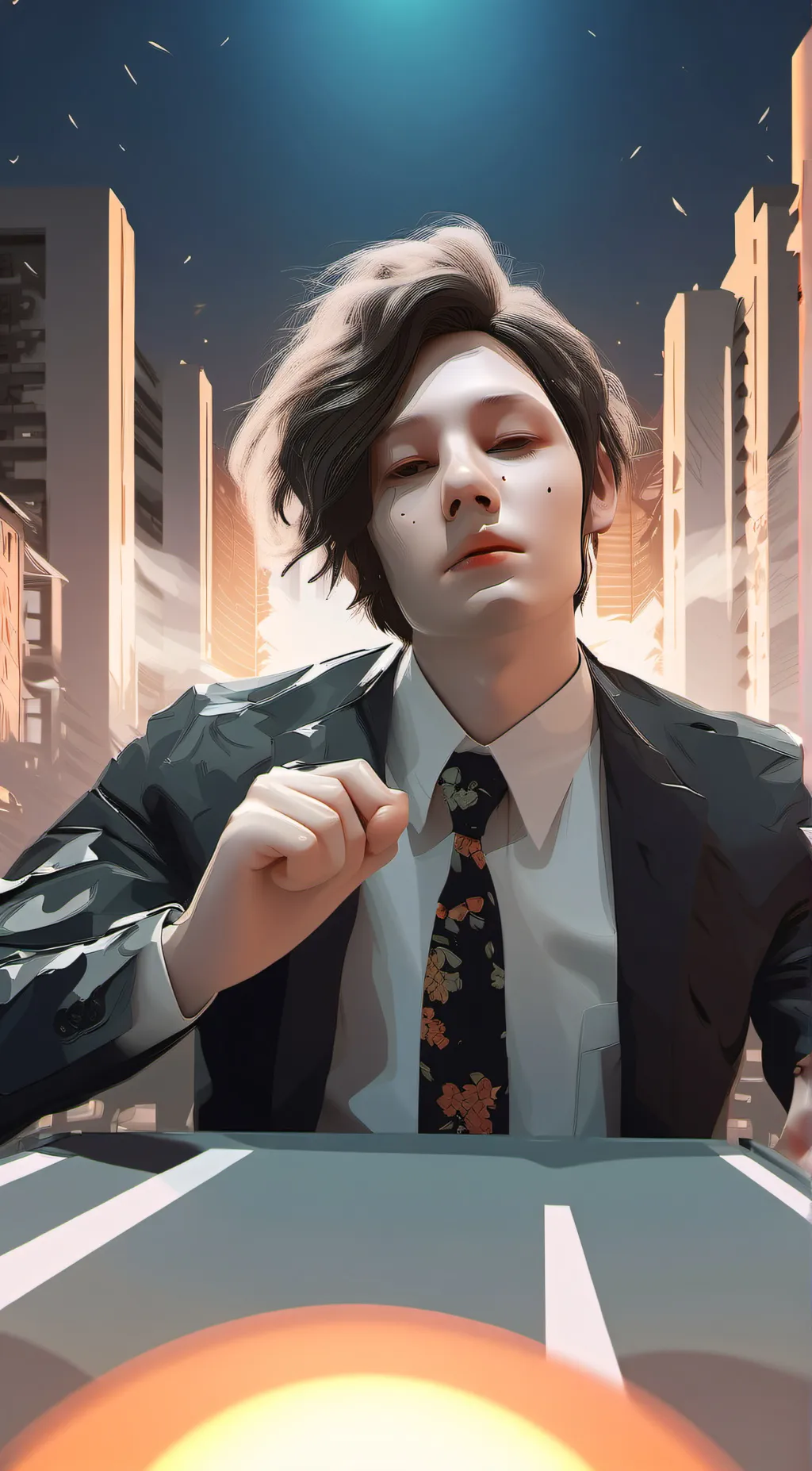 ai character: Ryan  background