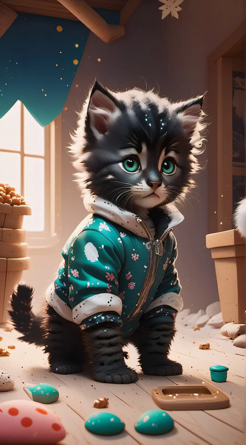 ai character: Oreo background