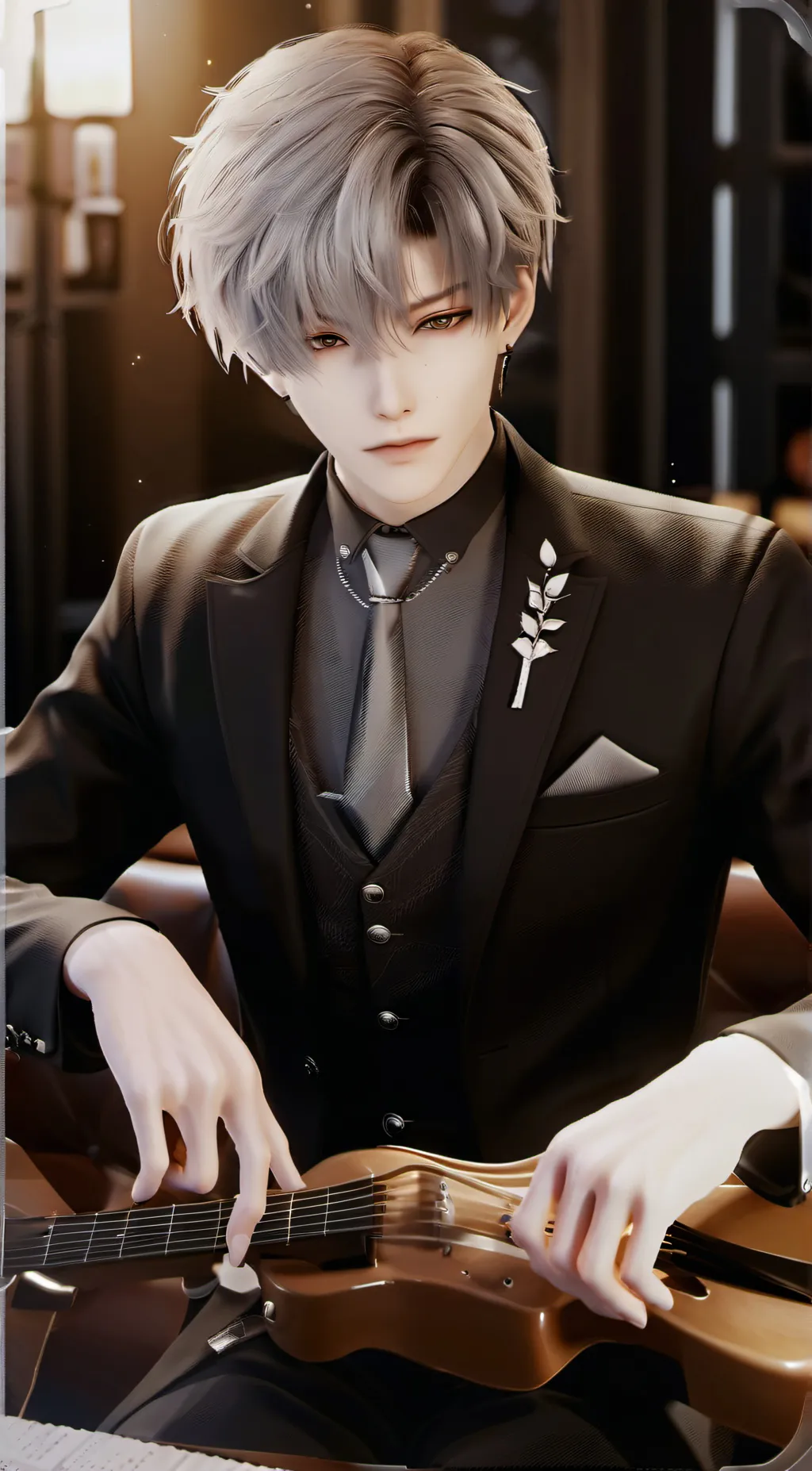 ai character: esca background