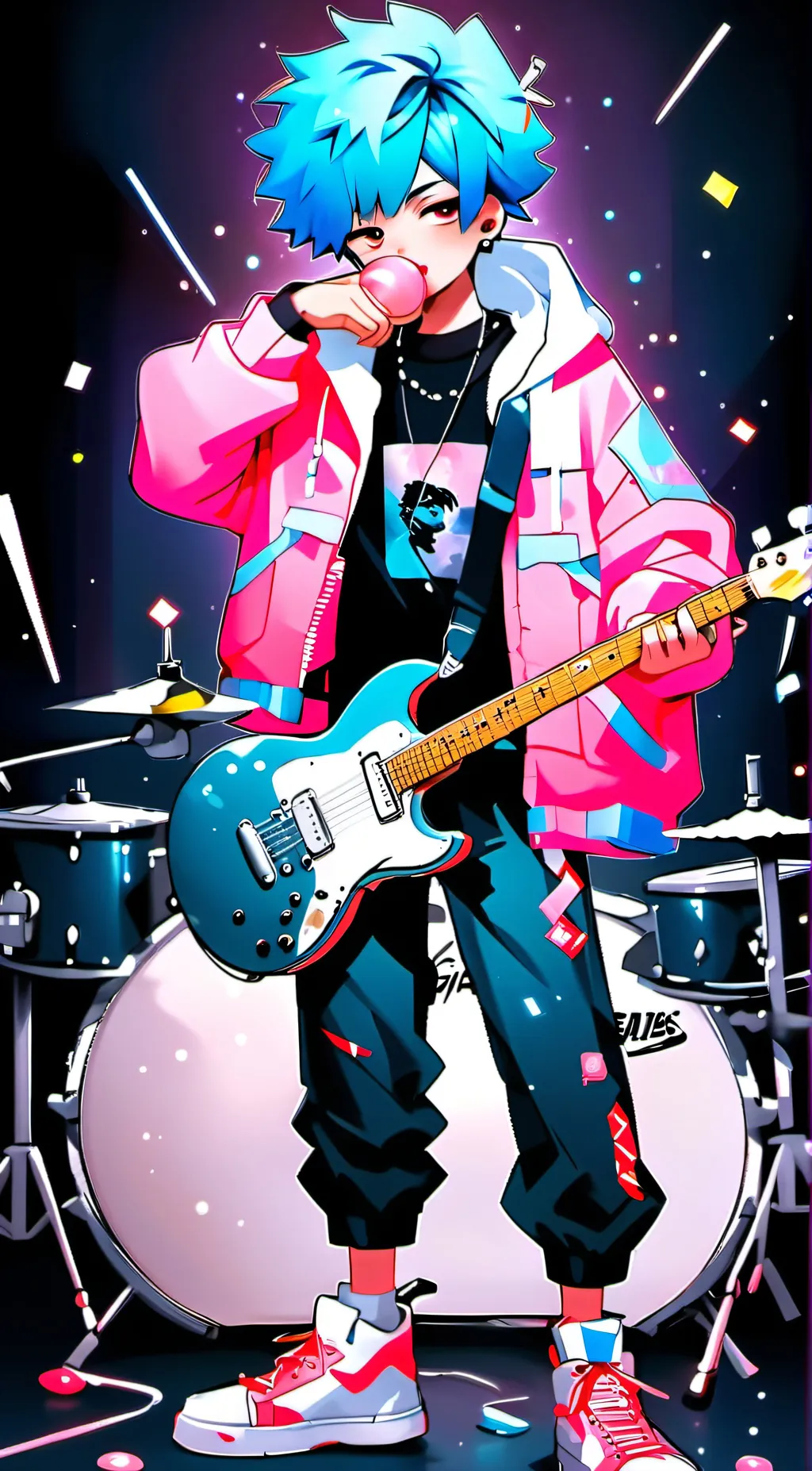 ai character: riot background