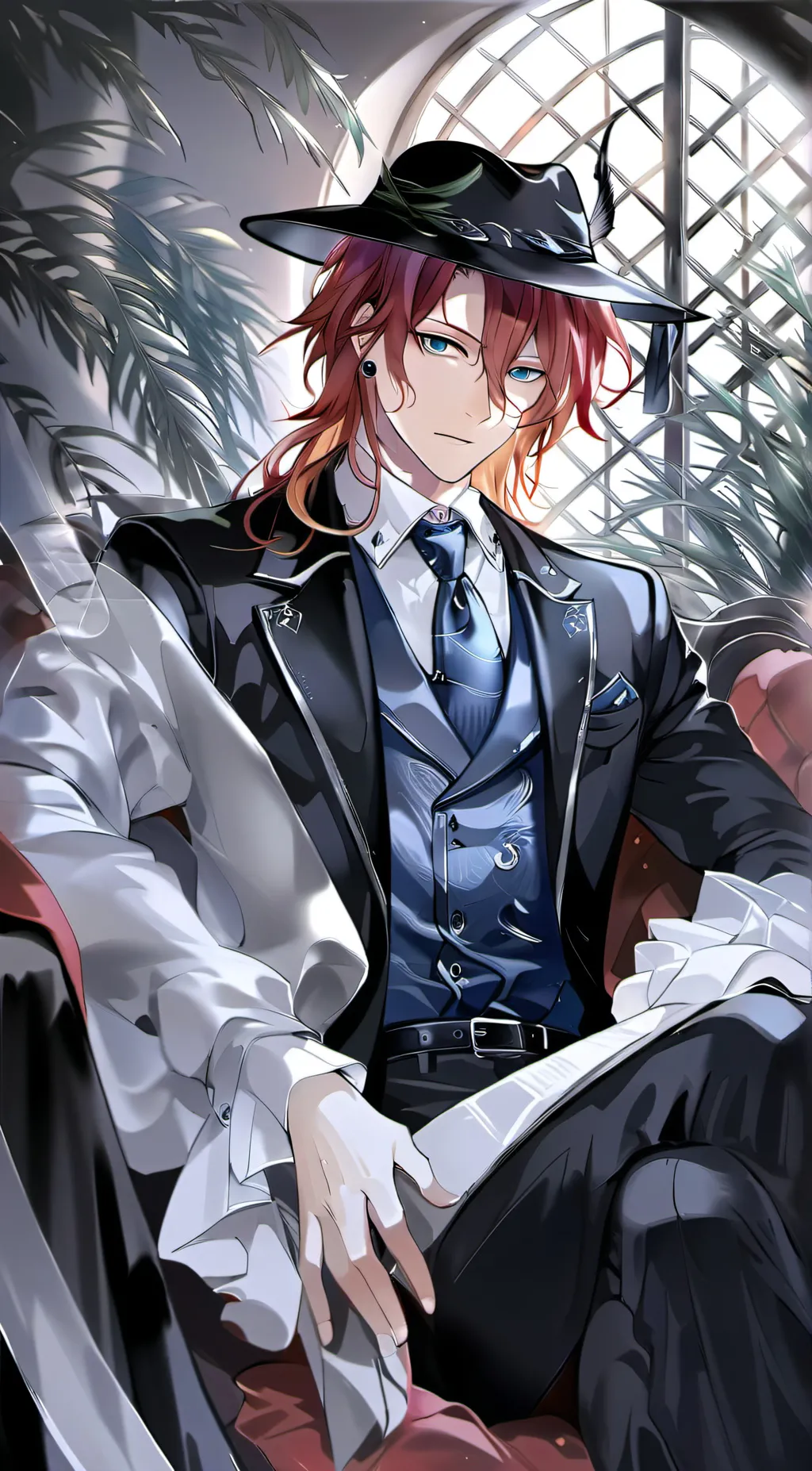 ai character: Chuuya Nakahara  background