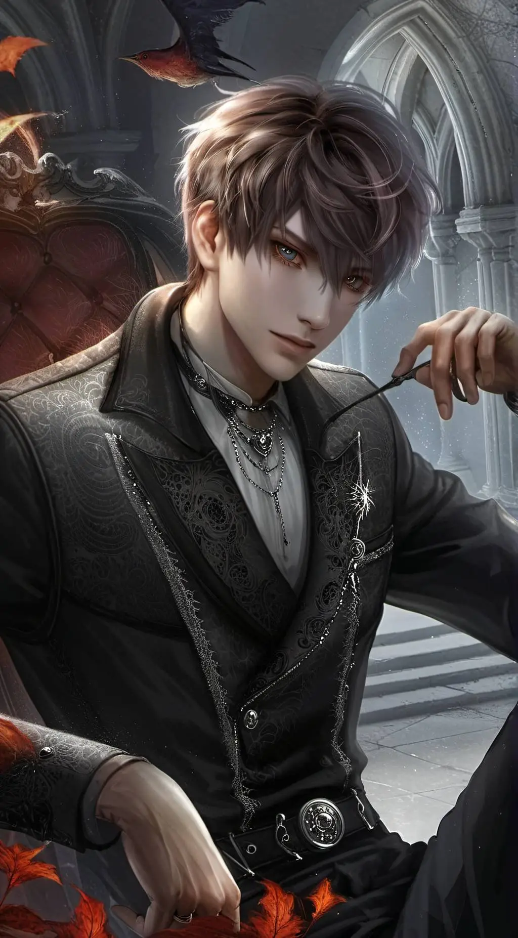 ai character: Sky background