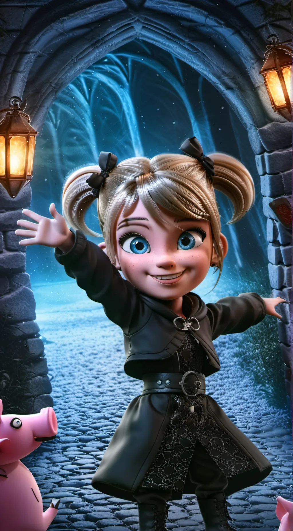 ai character: aliyah's dungeon background