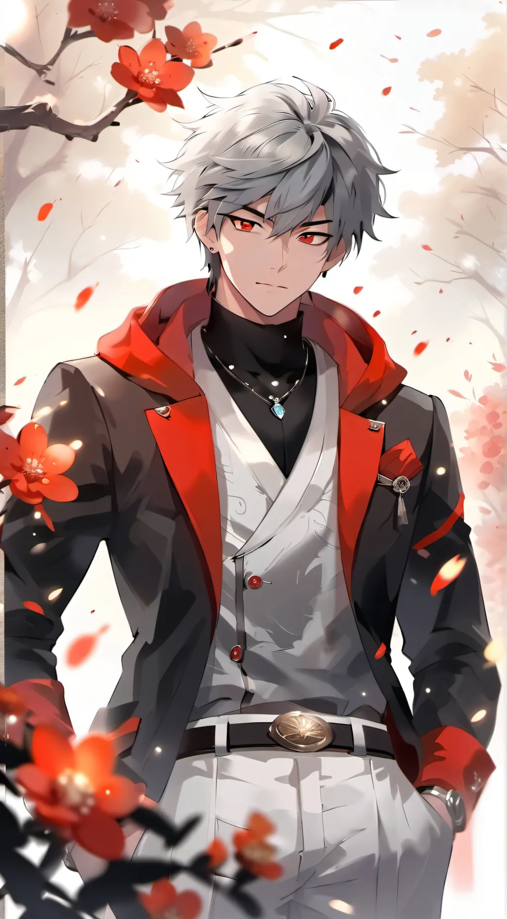 ai character: Psycho bakugo  background