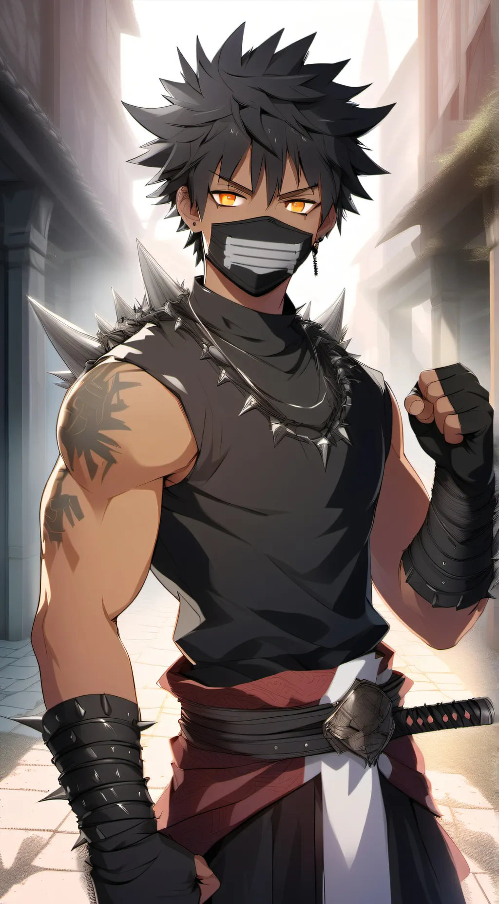 ai character: DeathGhost  background