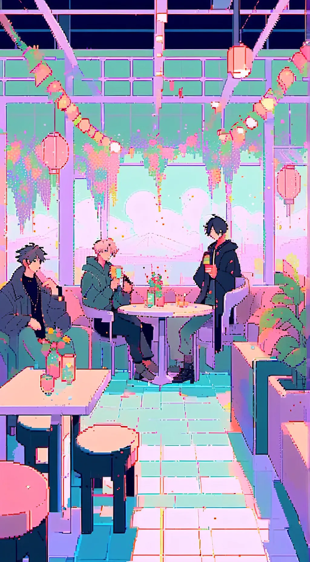 ai character: Poppy playtime  background