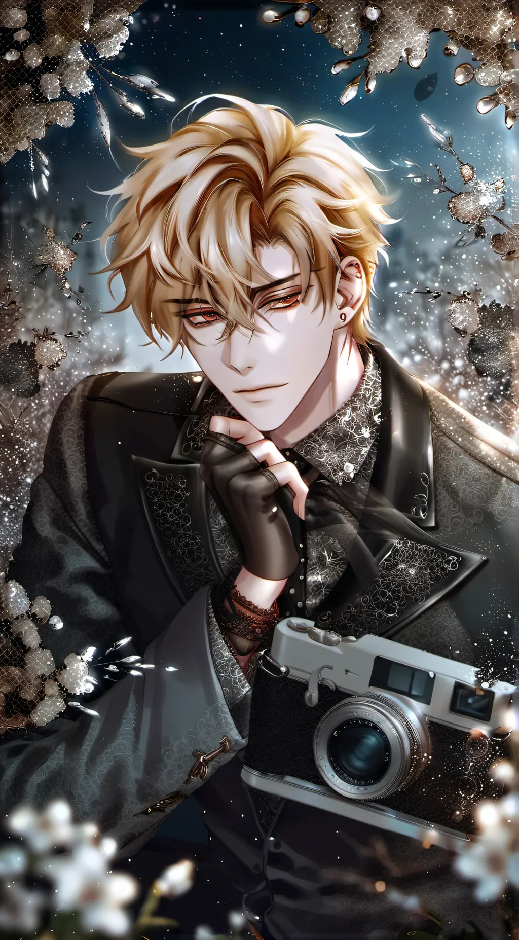 ai character: @..Rick.. background