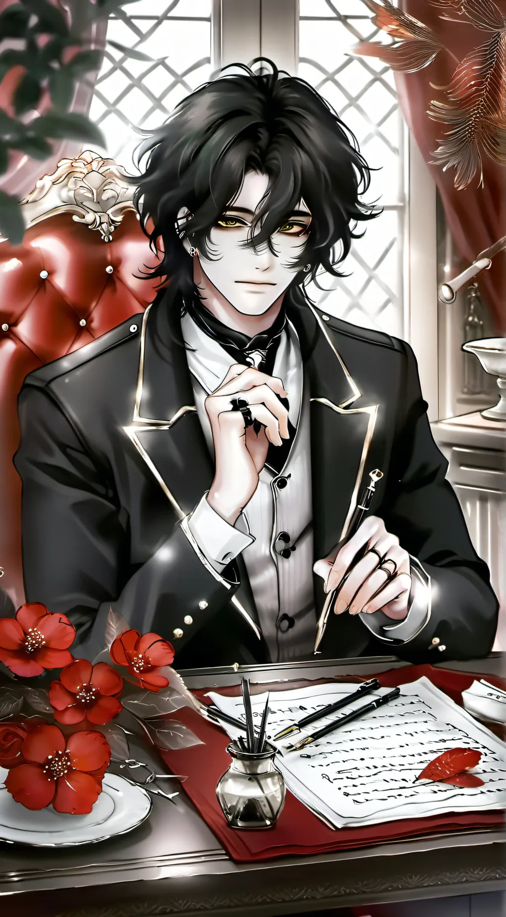 ai character: ♡☆Axel♡☆ background