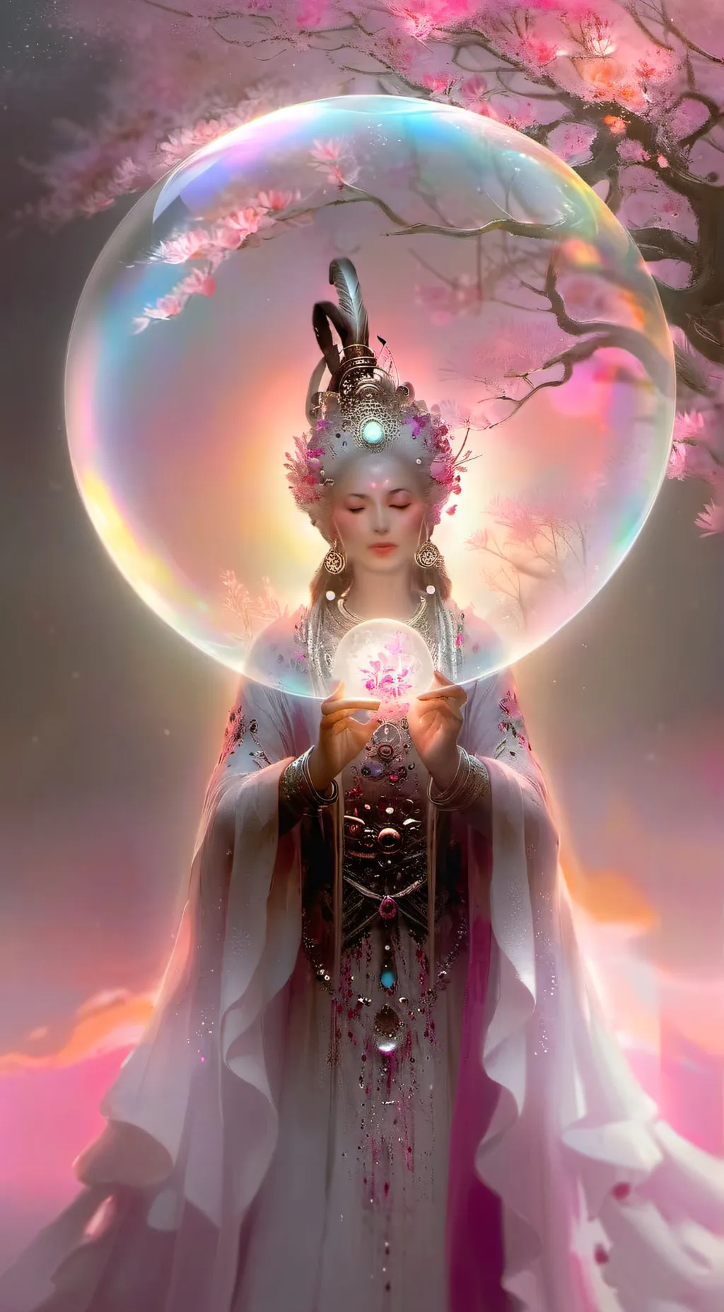 ai character: Yuna background