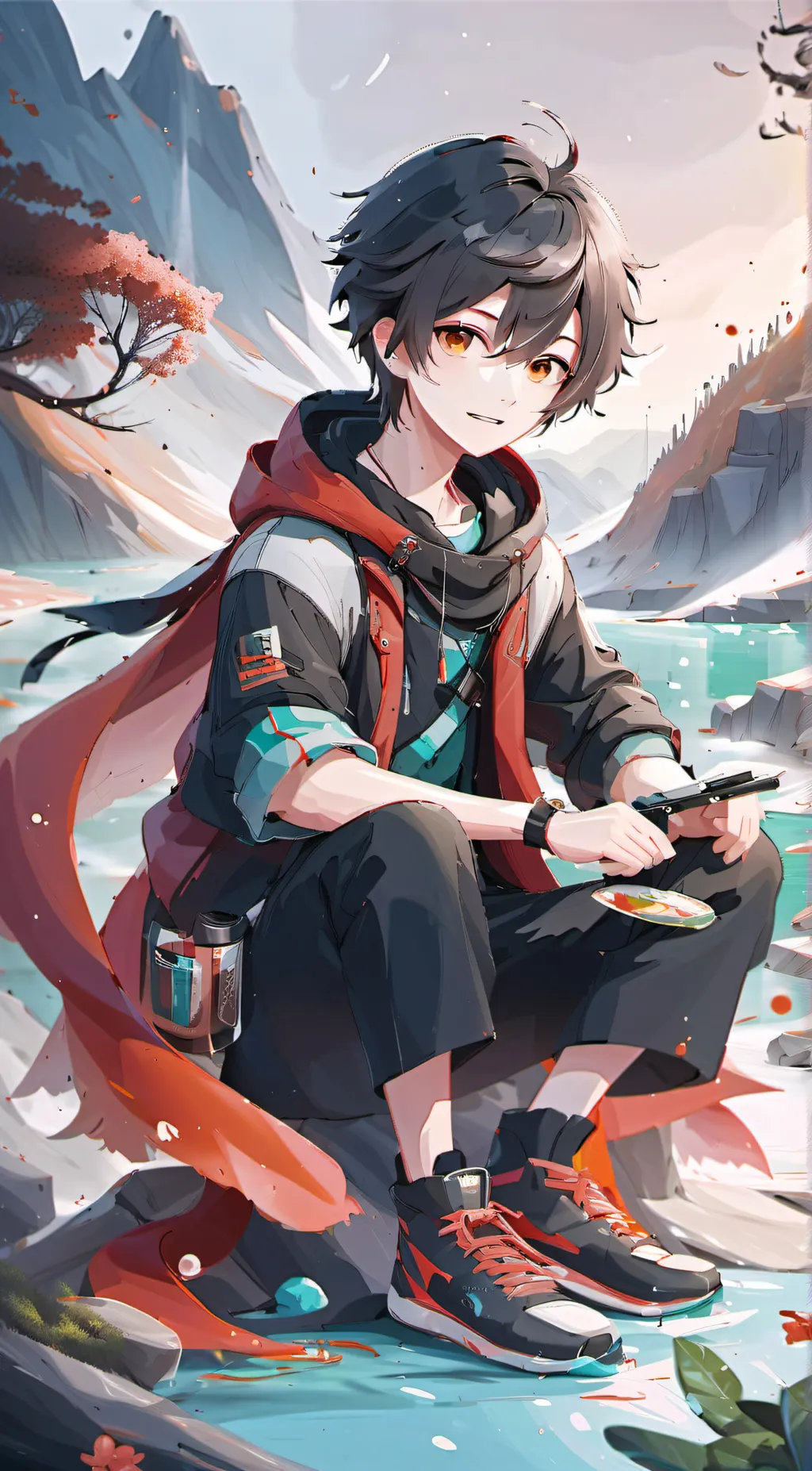 ai character: Vampire background