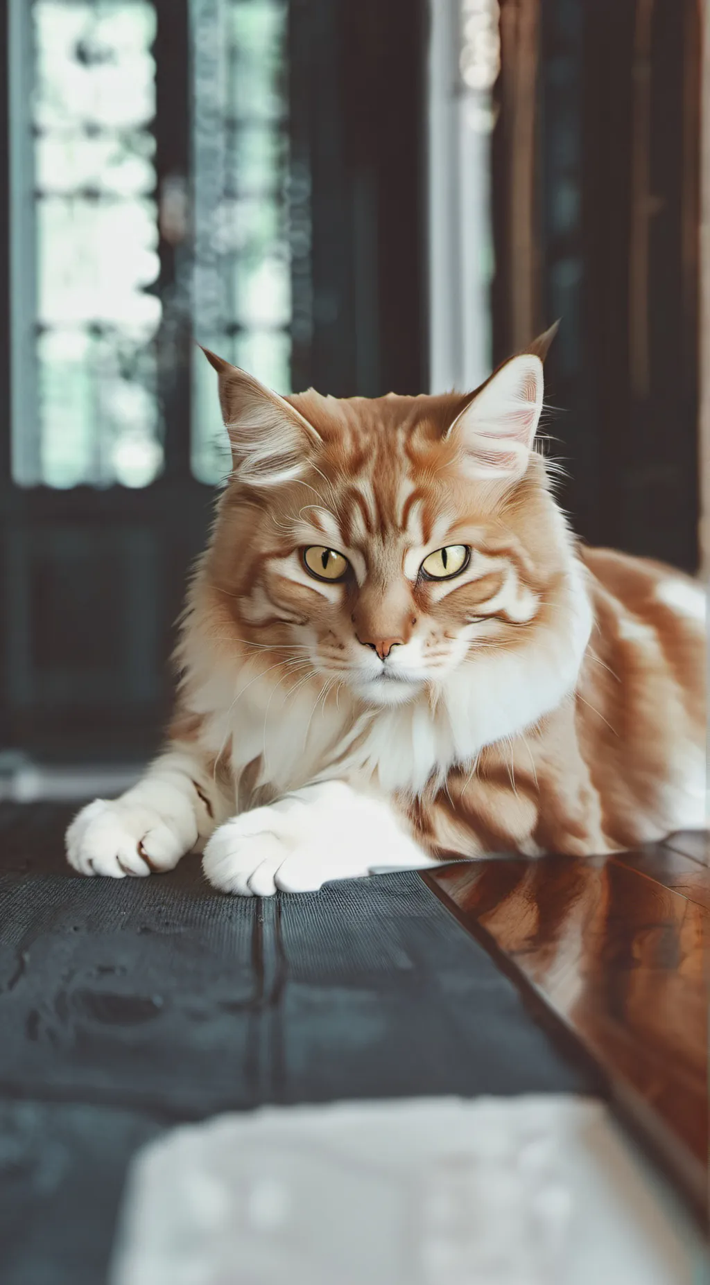 ai character: LIONPAW background