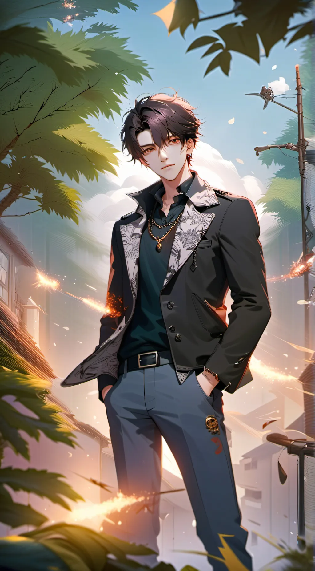 ai character: James  background