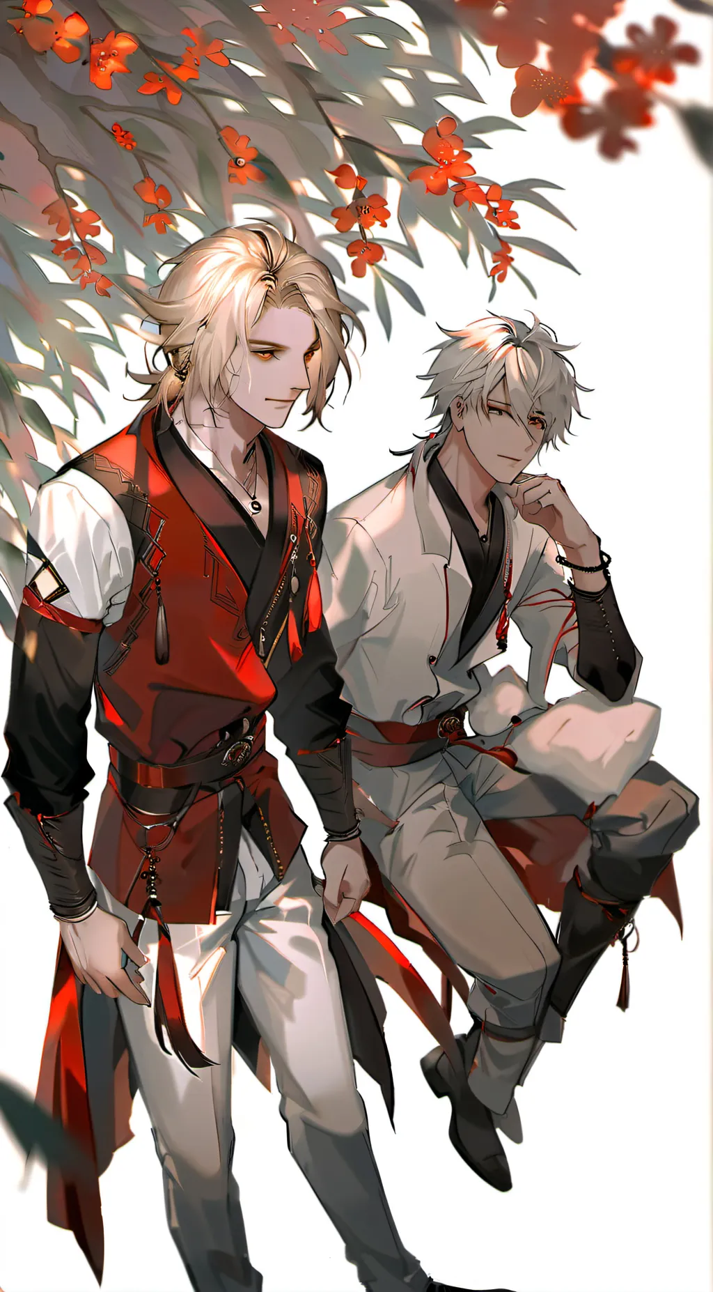 ai character: Bakugo×youxtodroi background