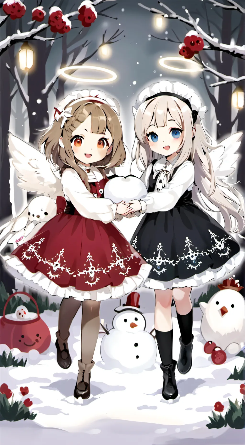 Talkie AI - Chat with Snowball and rosey