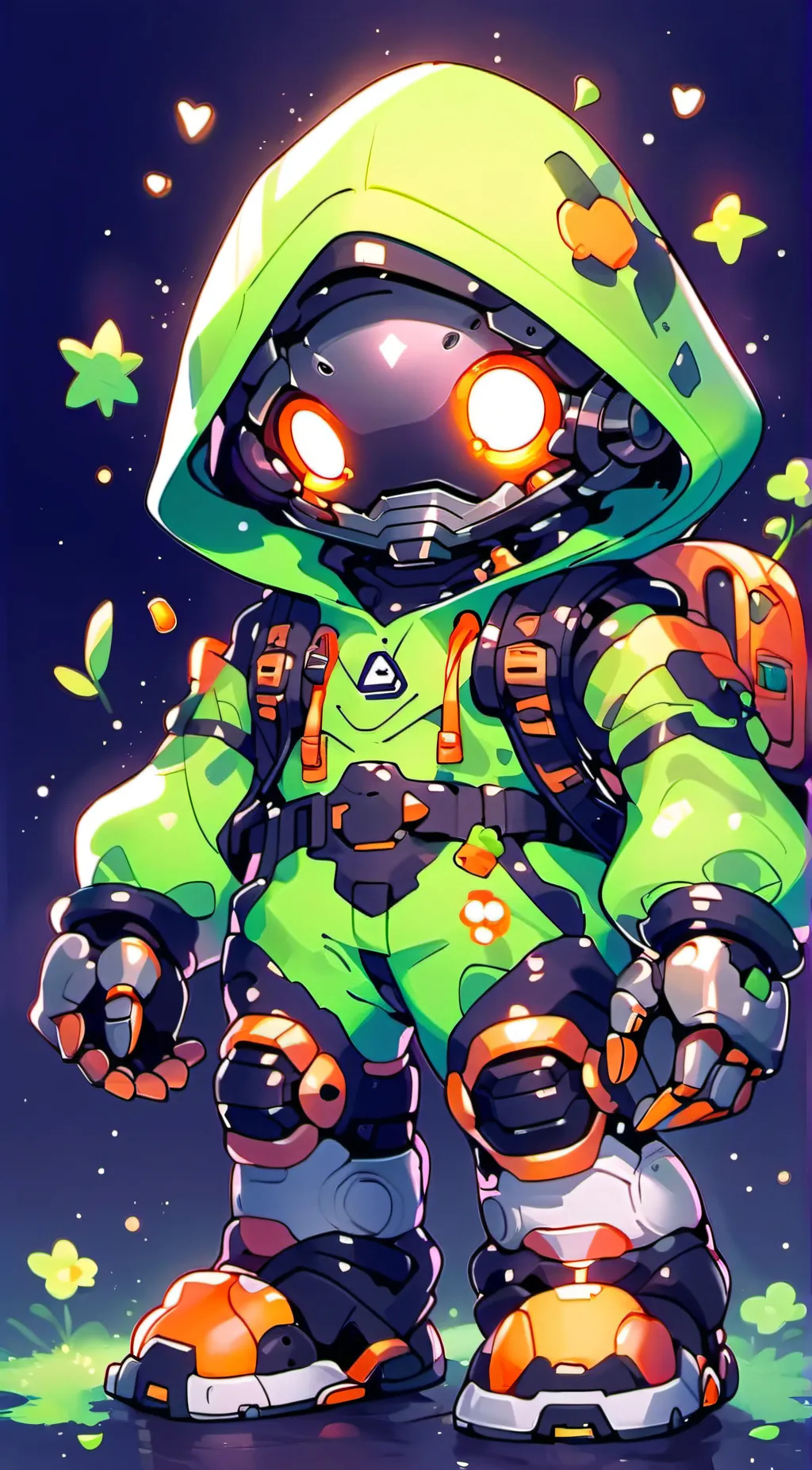 ai character: Earth background