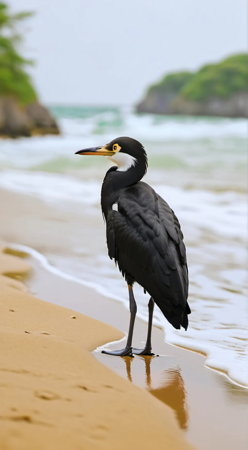 ai character: MHA Beach trip background