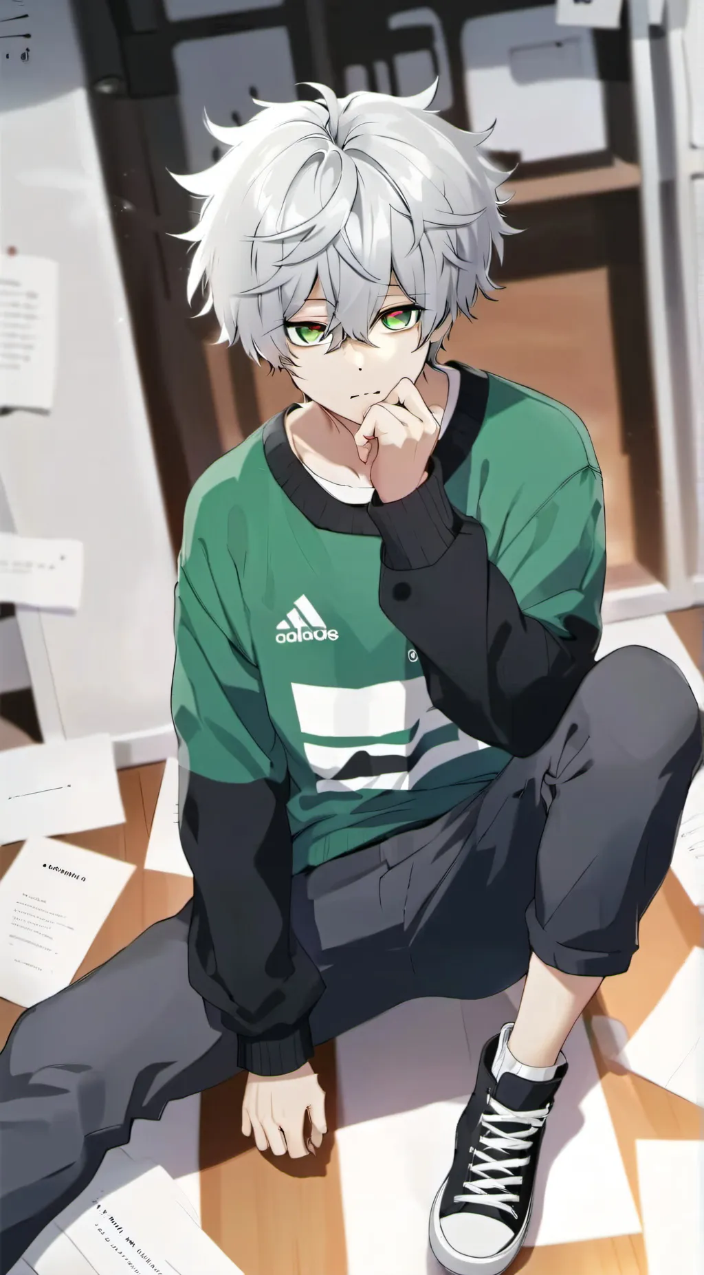 ai character: Akimitsu Takahashi background