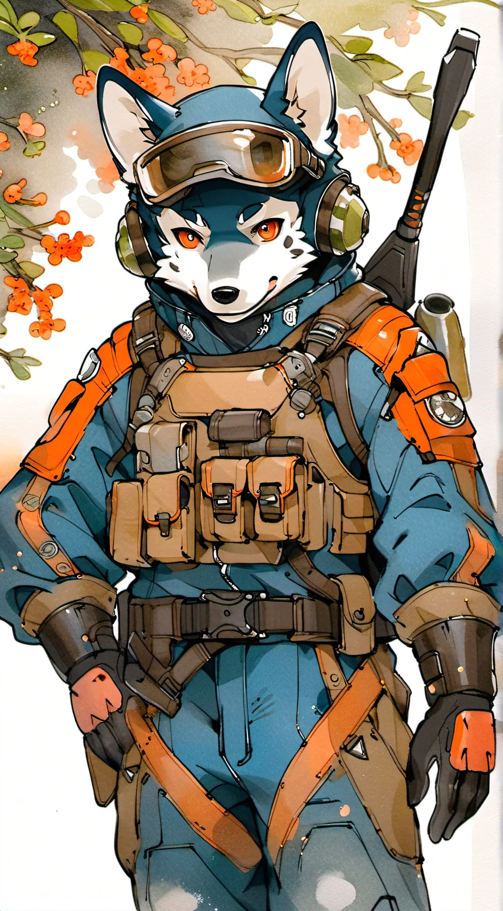 ai character: Bella  background