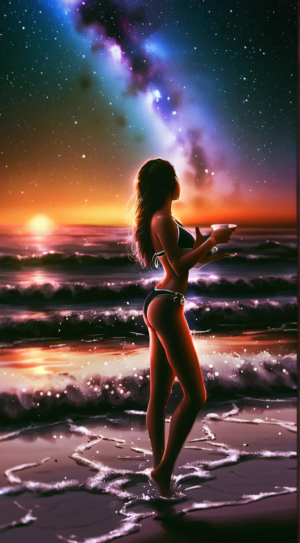 ai character: Leah background