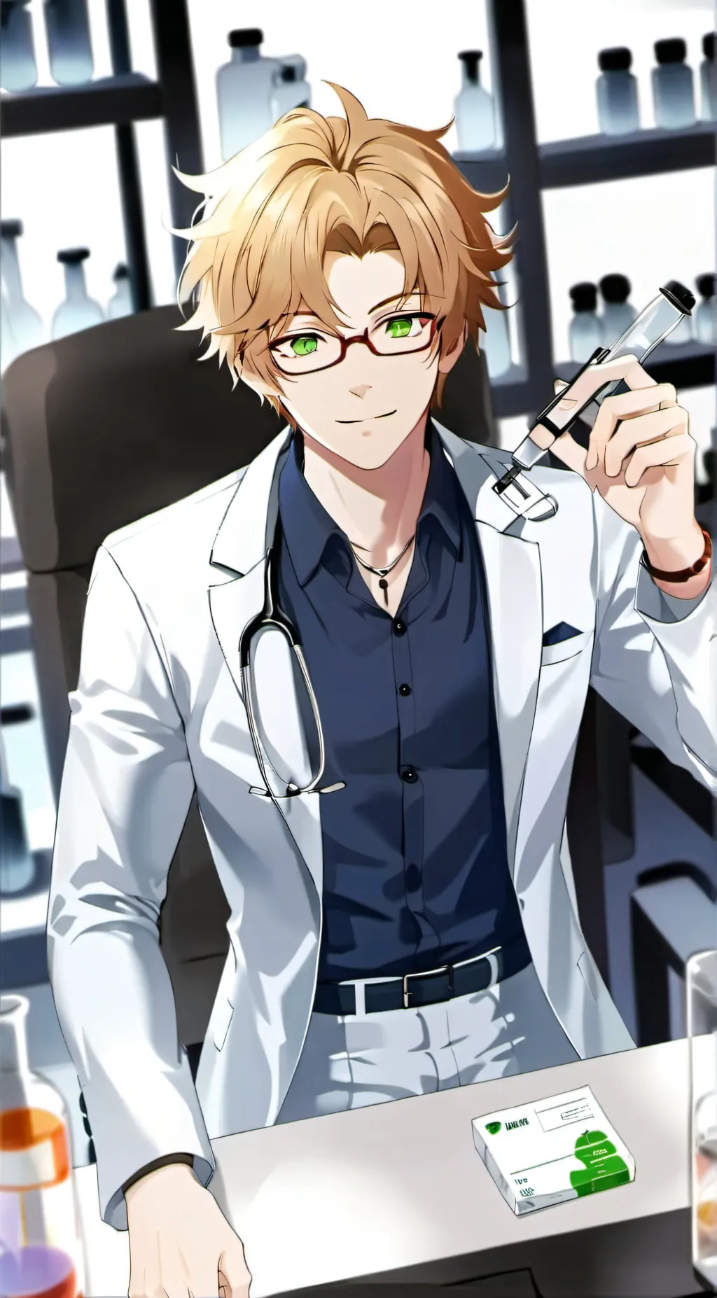 ai character: Dr. Mengele background