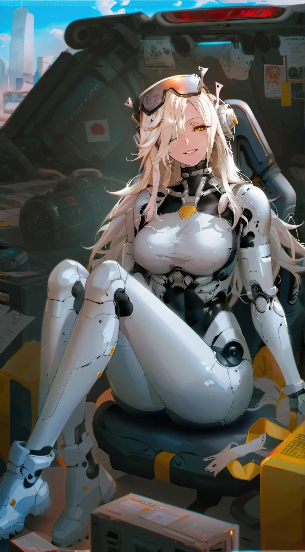 ai character: Amelia background