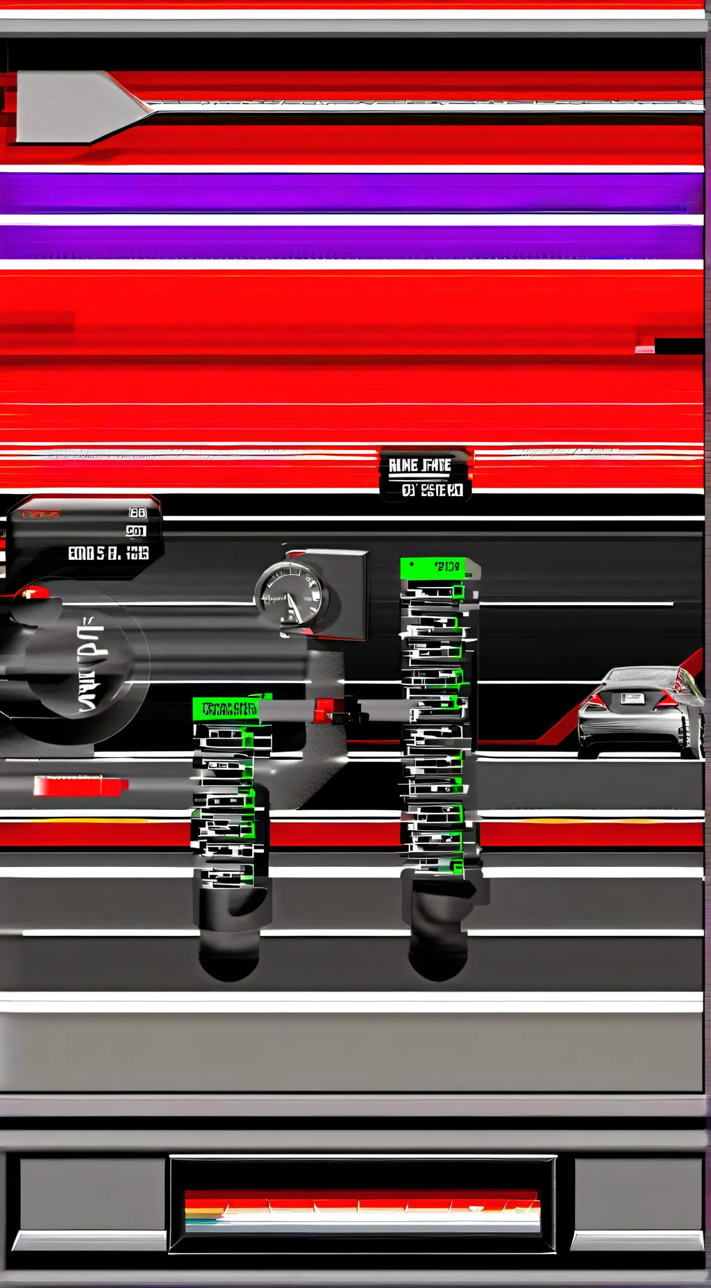 ai character: Drag racing background