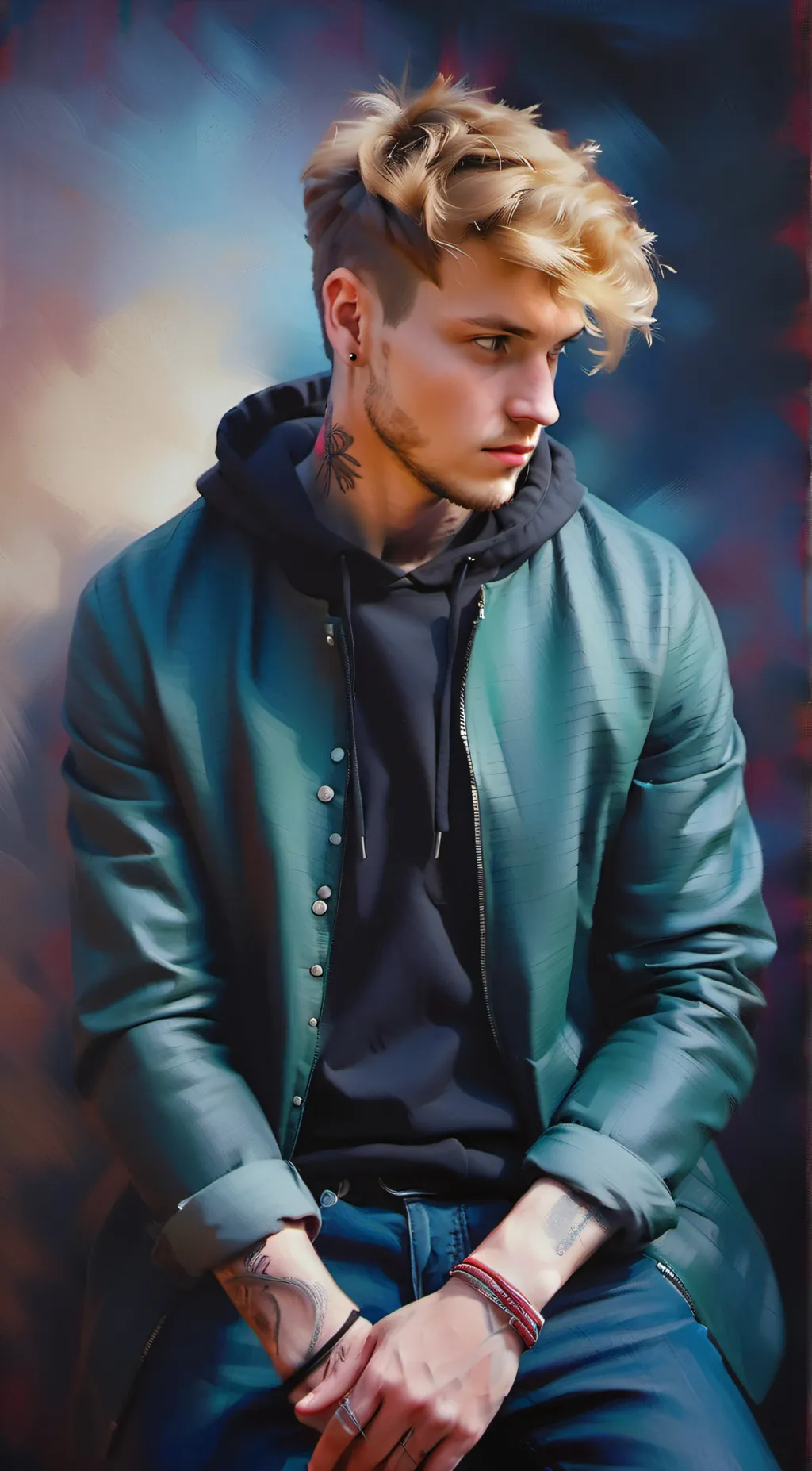 ai character: Mitch Jones (MJ) background