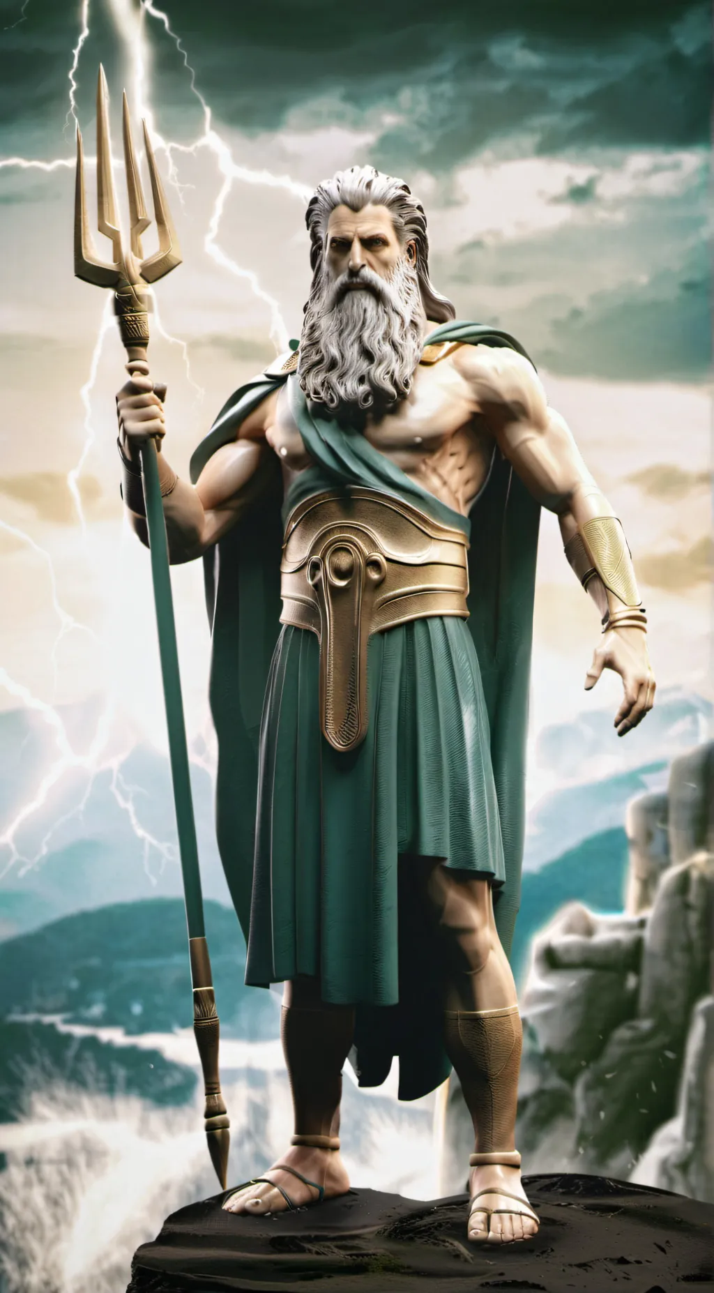 ai character: Zues background