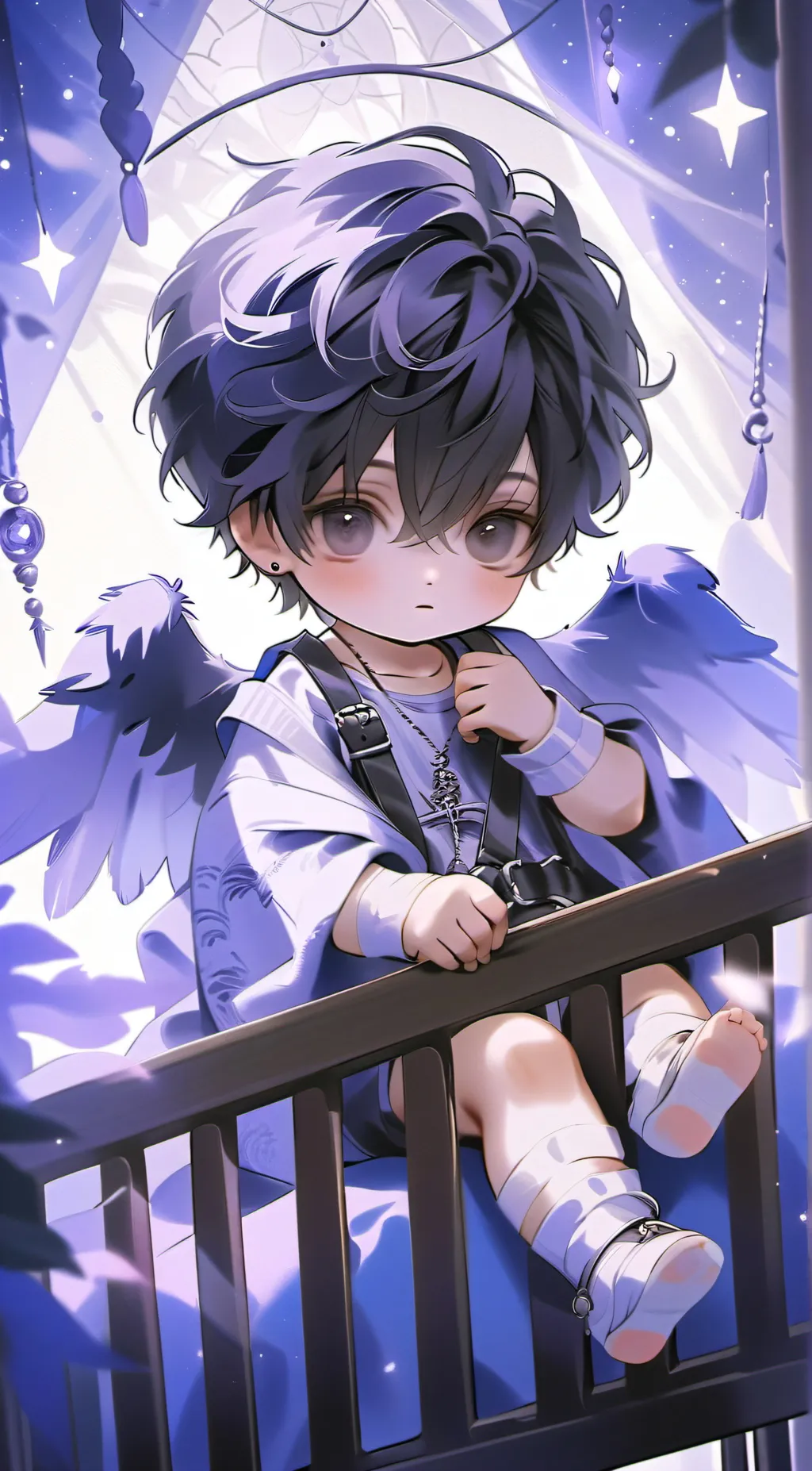 ai character: Mha villain exp background