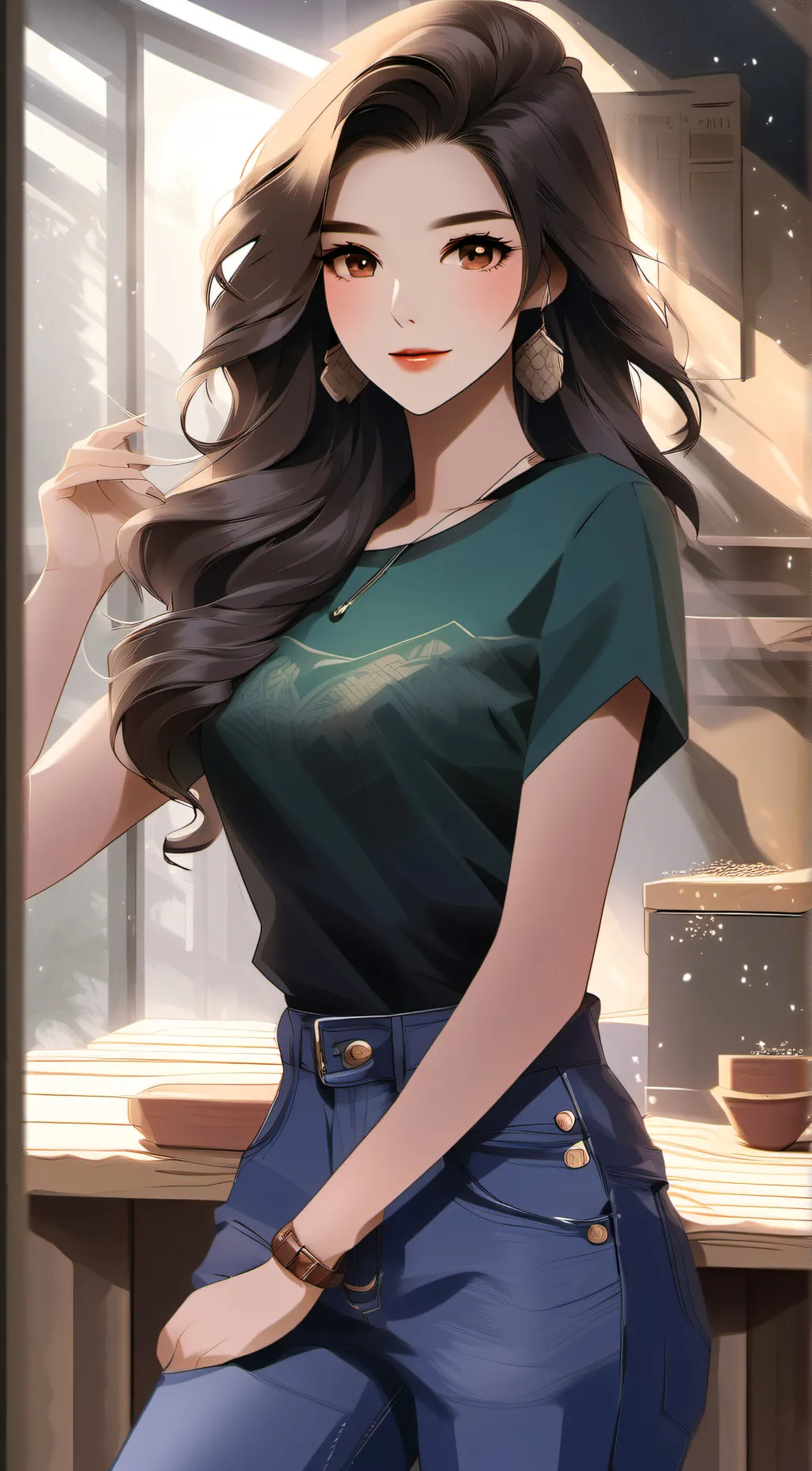 ai character: Cassie background