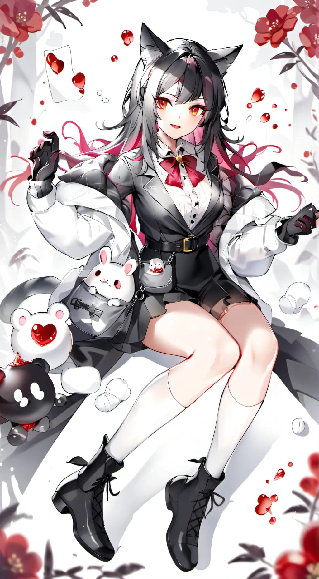 ai character: Luna background