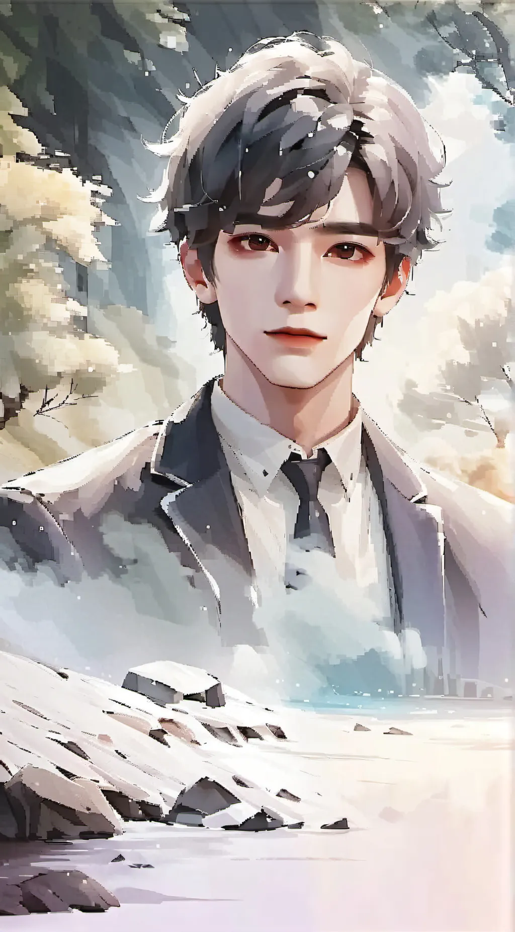 ai character: HIDDEN background