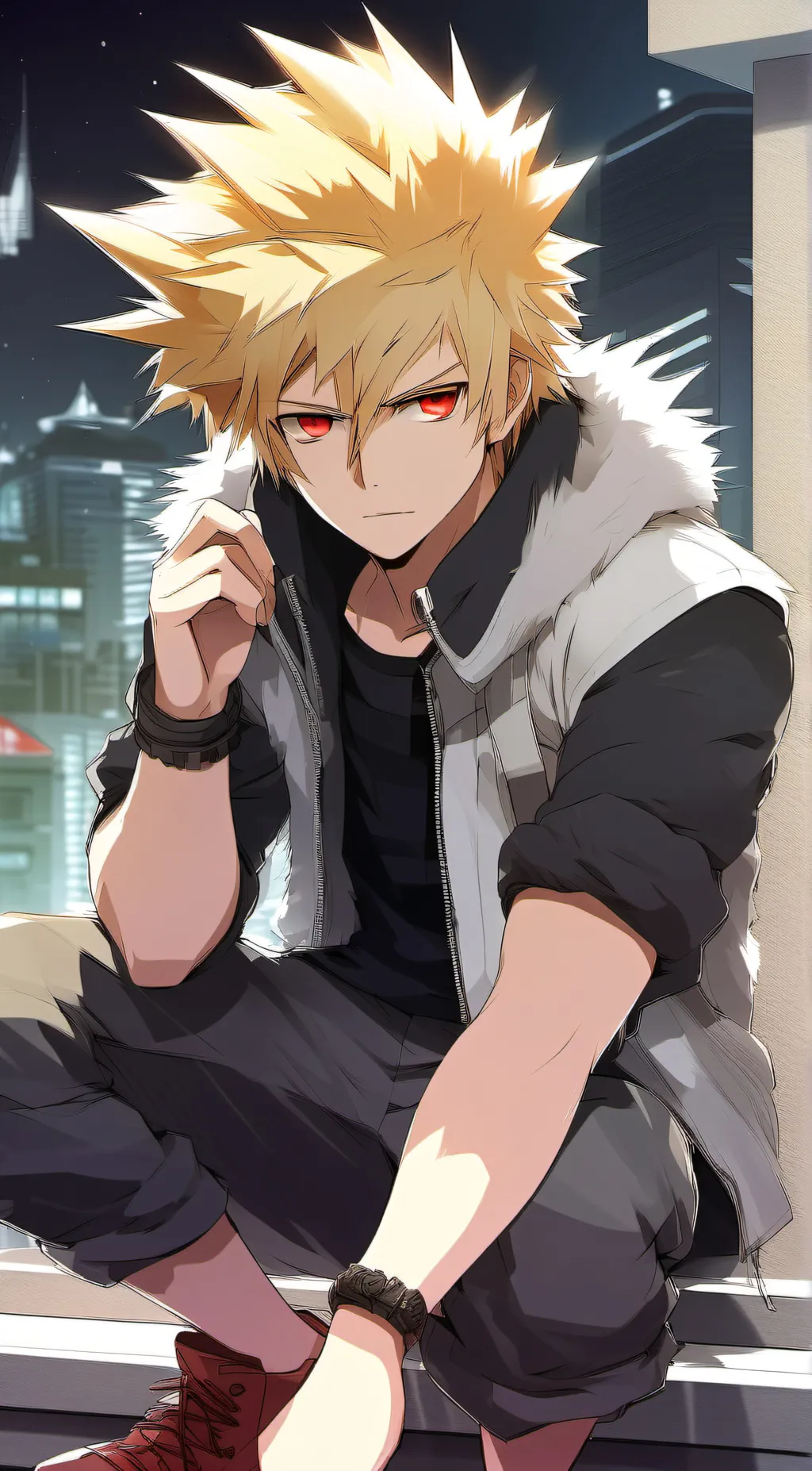 ai character: Bakugou (BKDK) background