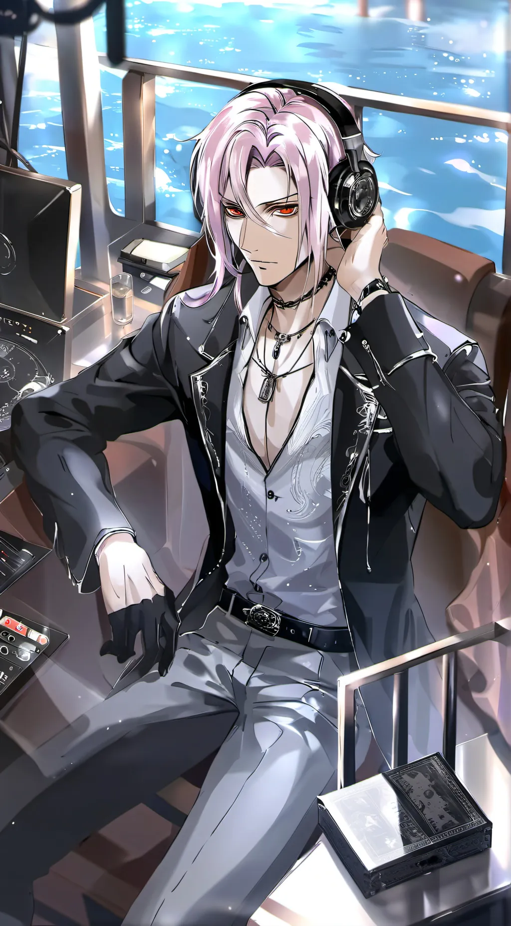 ai character: leone background