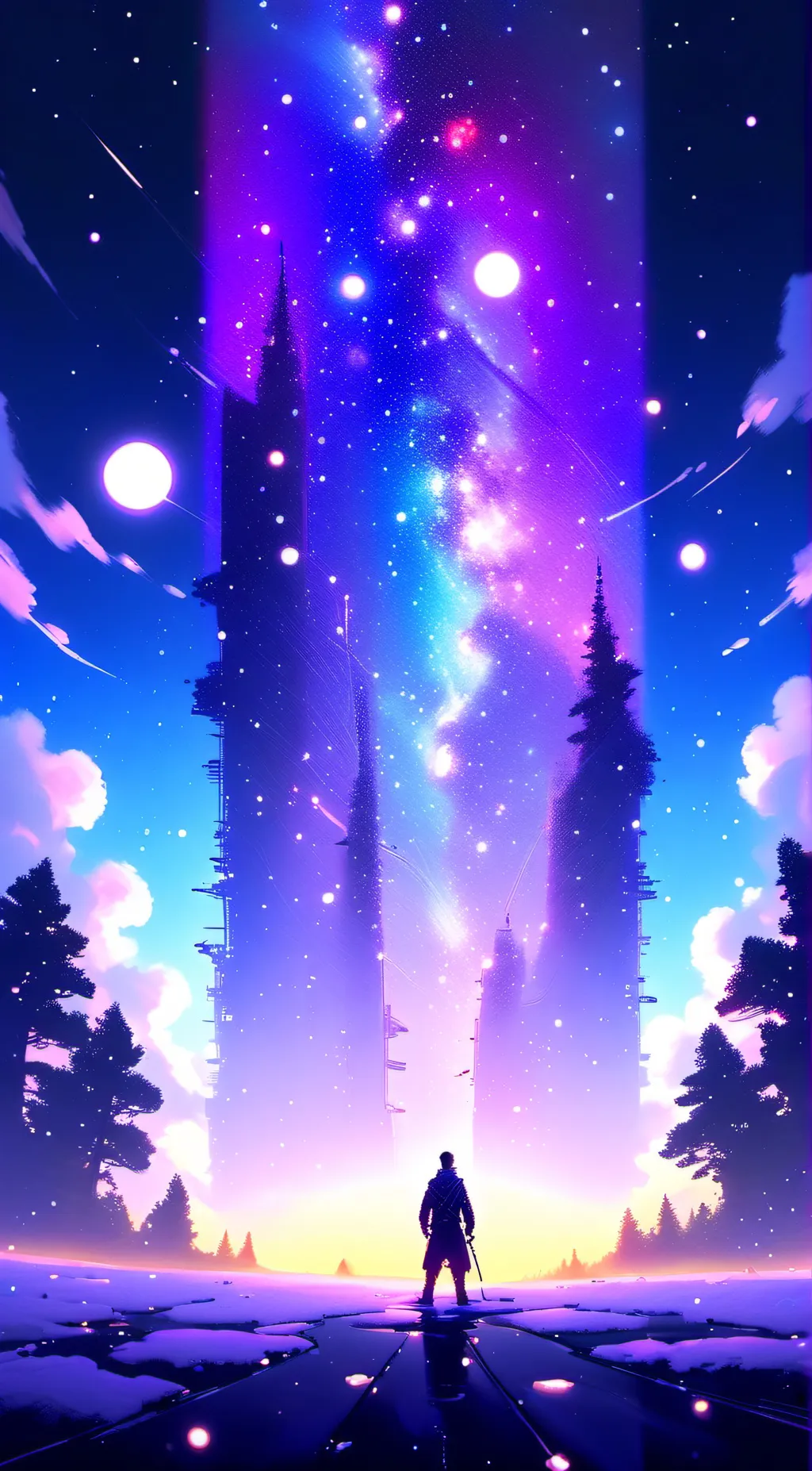 ai character: Hazbinhighschool background