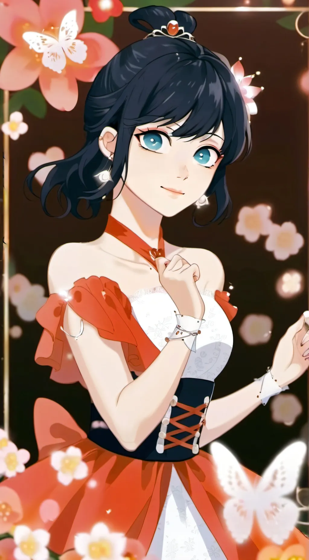 ai character: Aria background