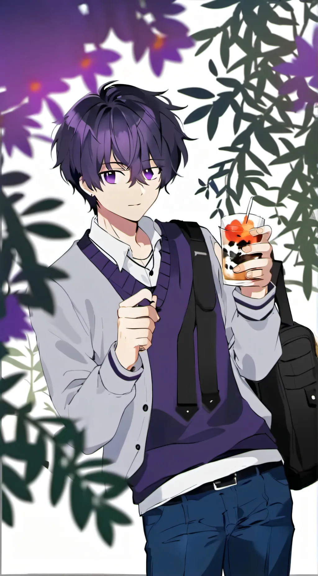 ai character: Zander background