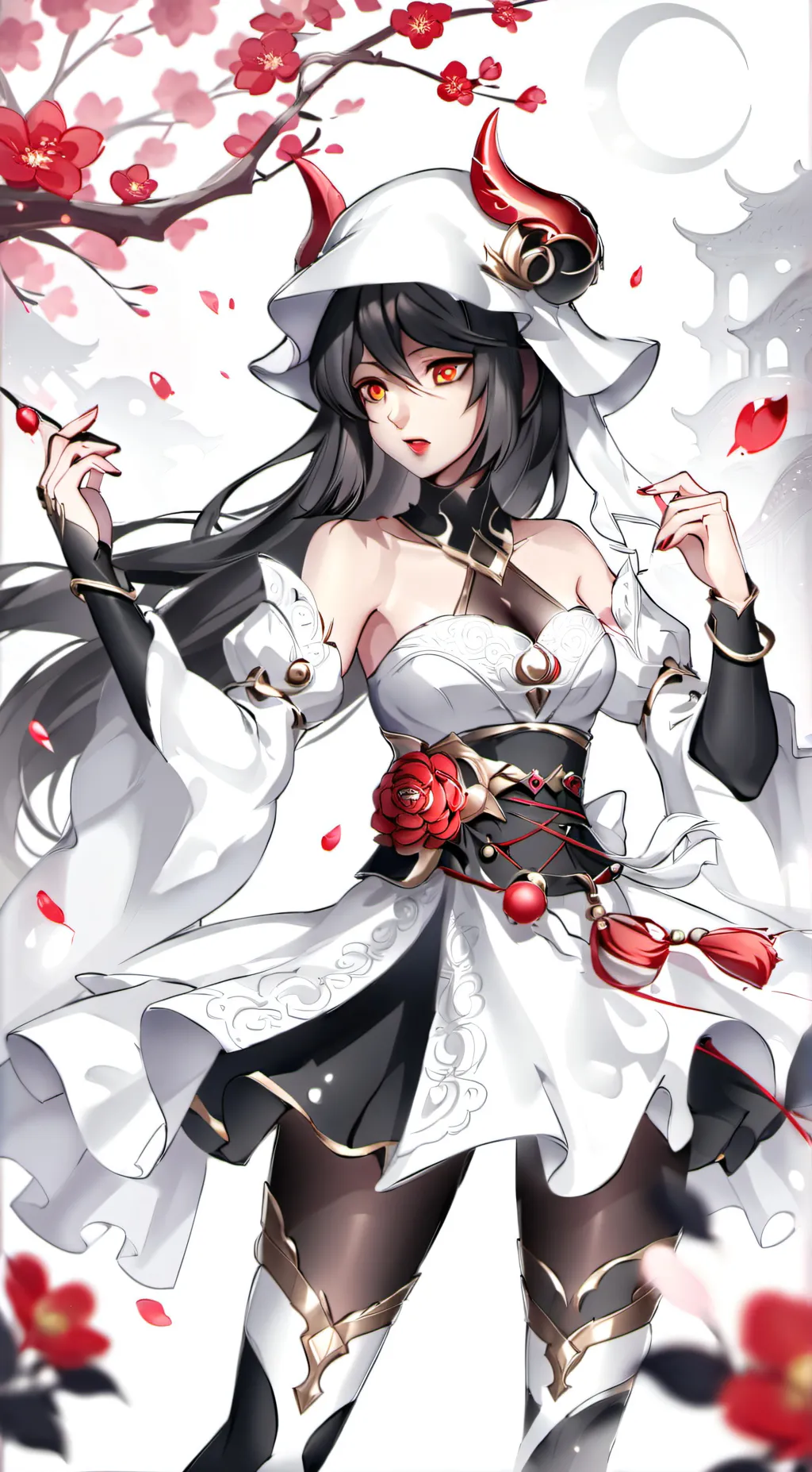 ai character: silia background