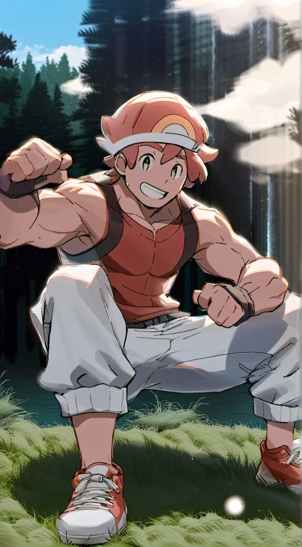 ai character: Milo gay background