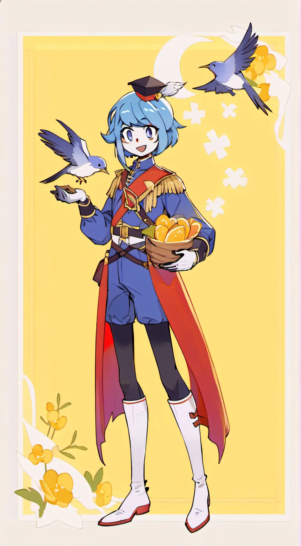 ai character: Martlet background