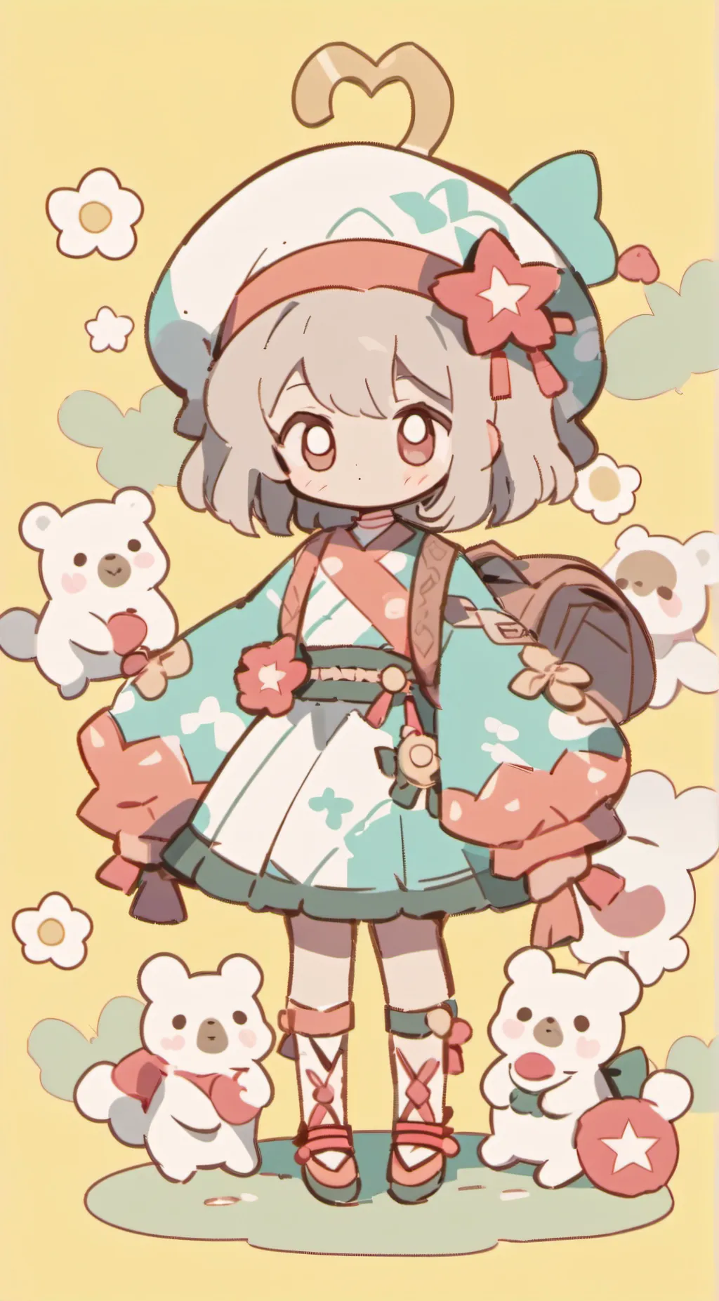 ai character: Trishia  background