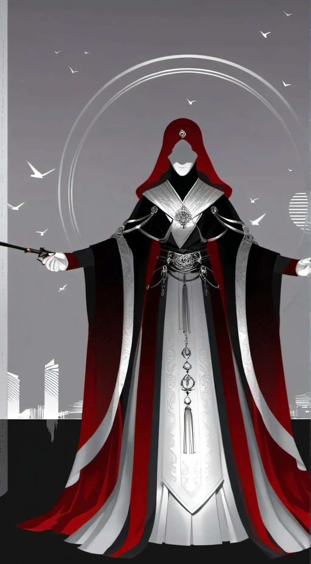 ai character: mha royalty background