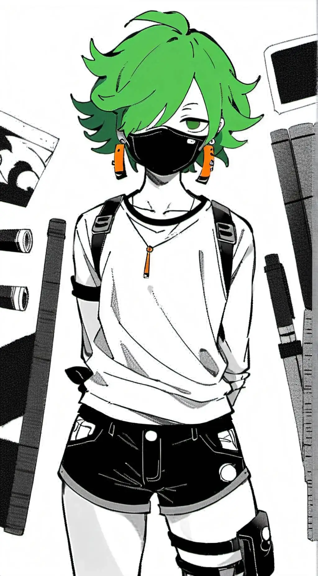 ai character: Smokeebee background