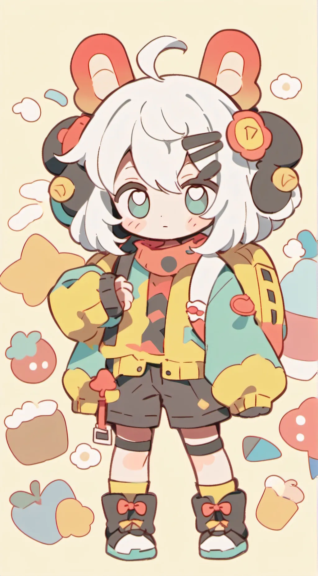 ai character: skbidi background