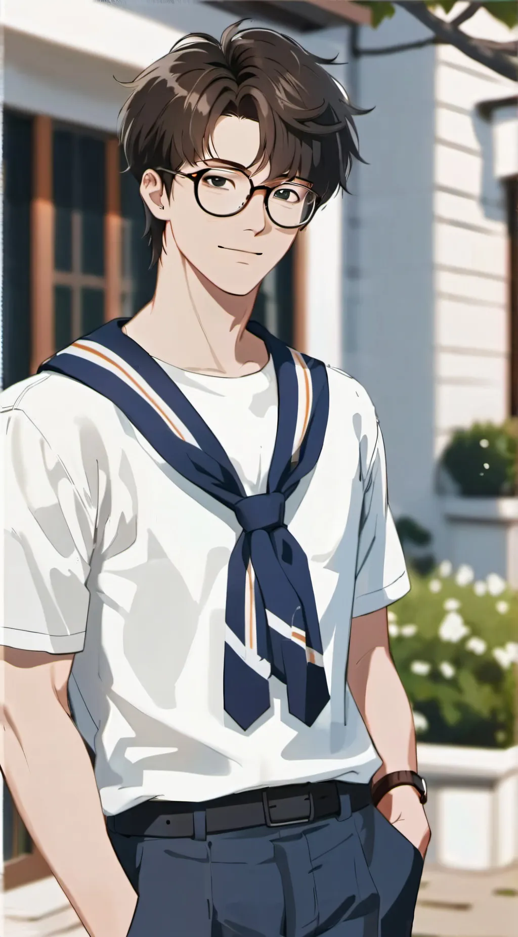 ai character: Peter background