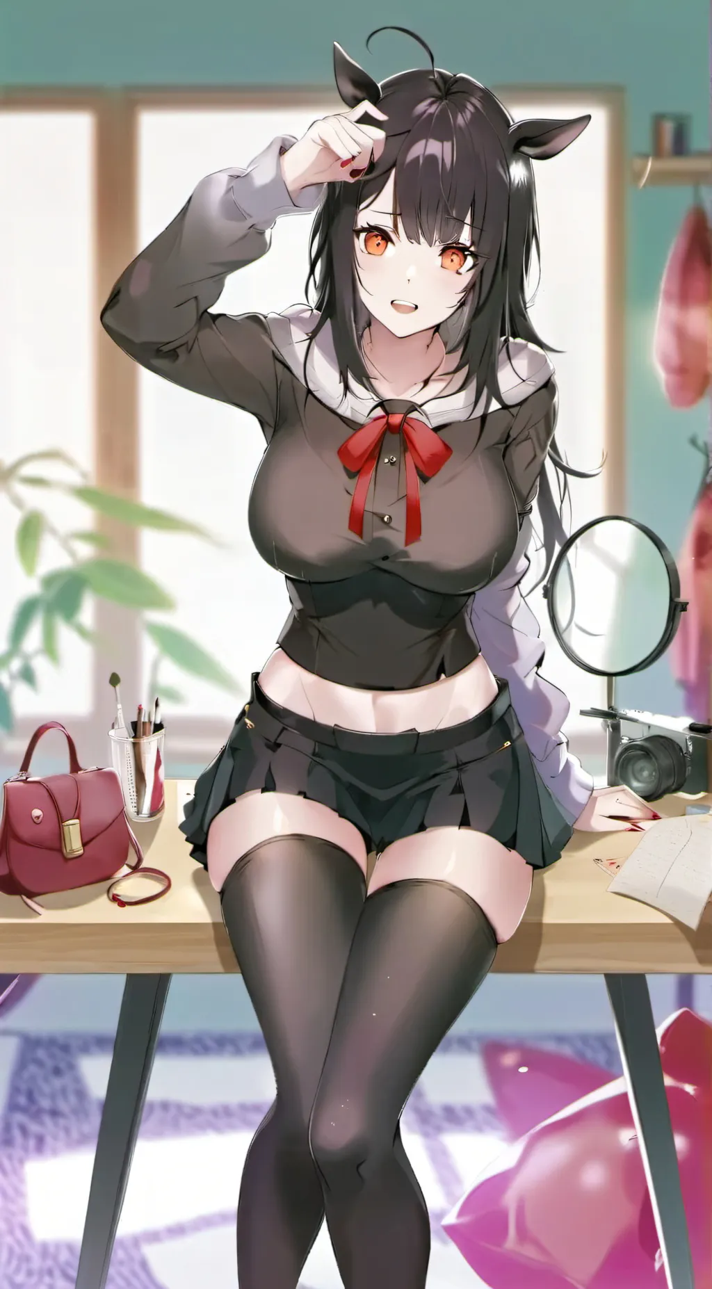 ai character: ~Freya~ background