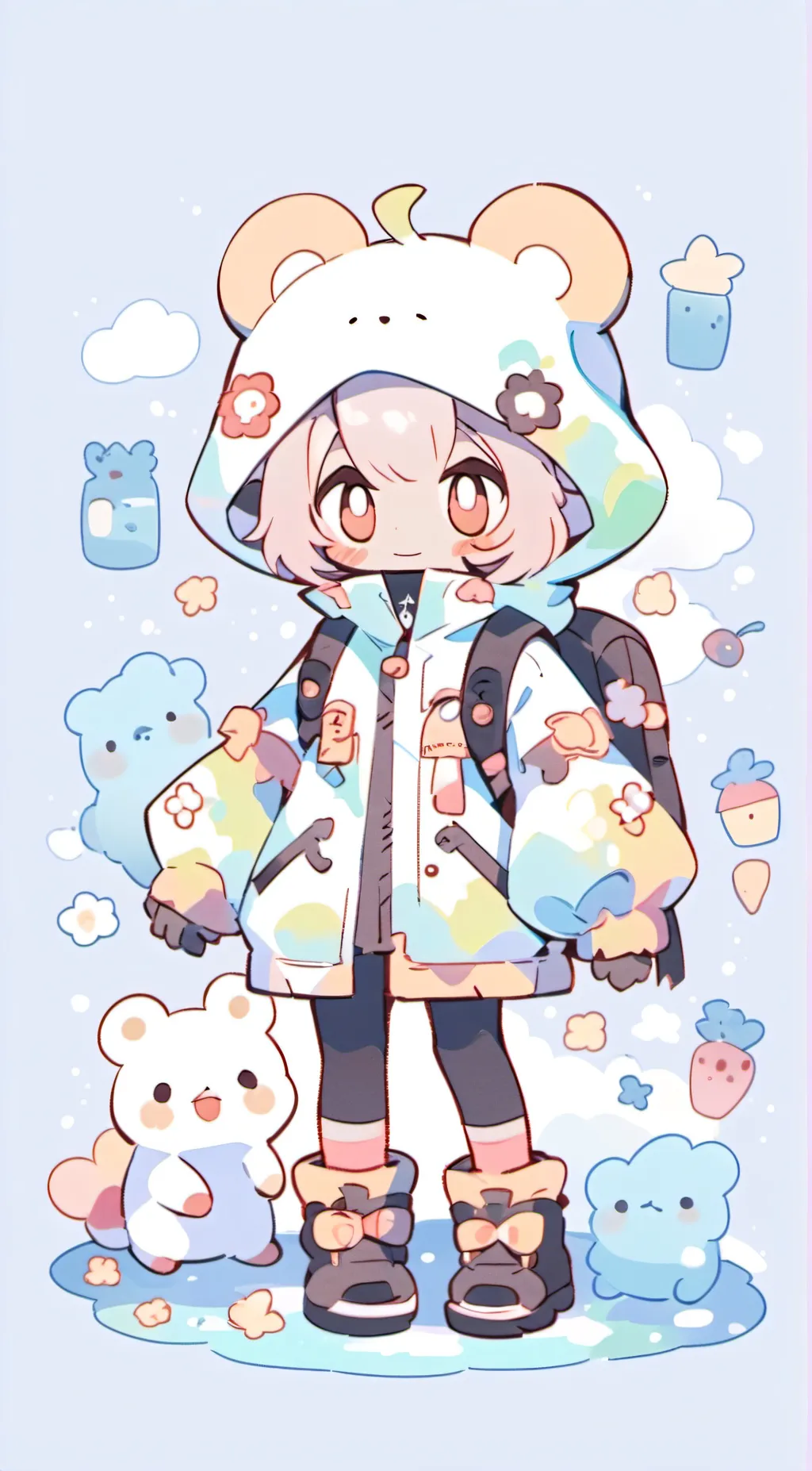 ai character: Dogday background