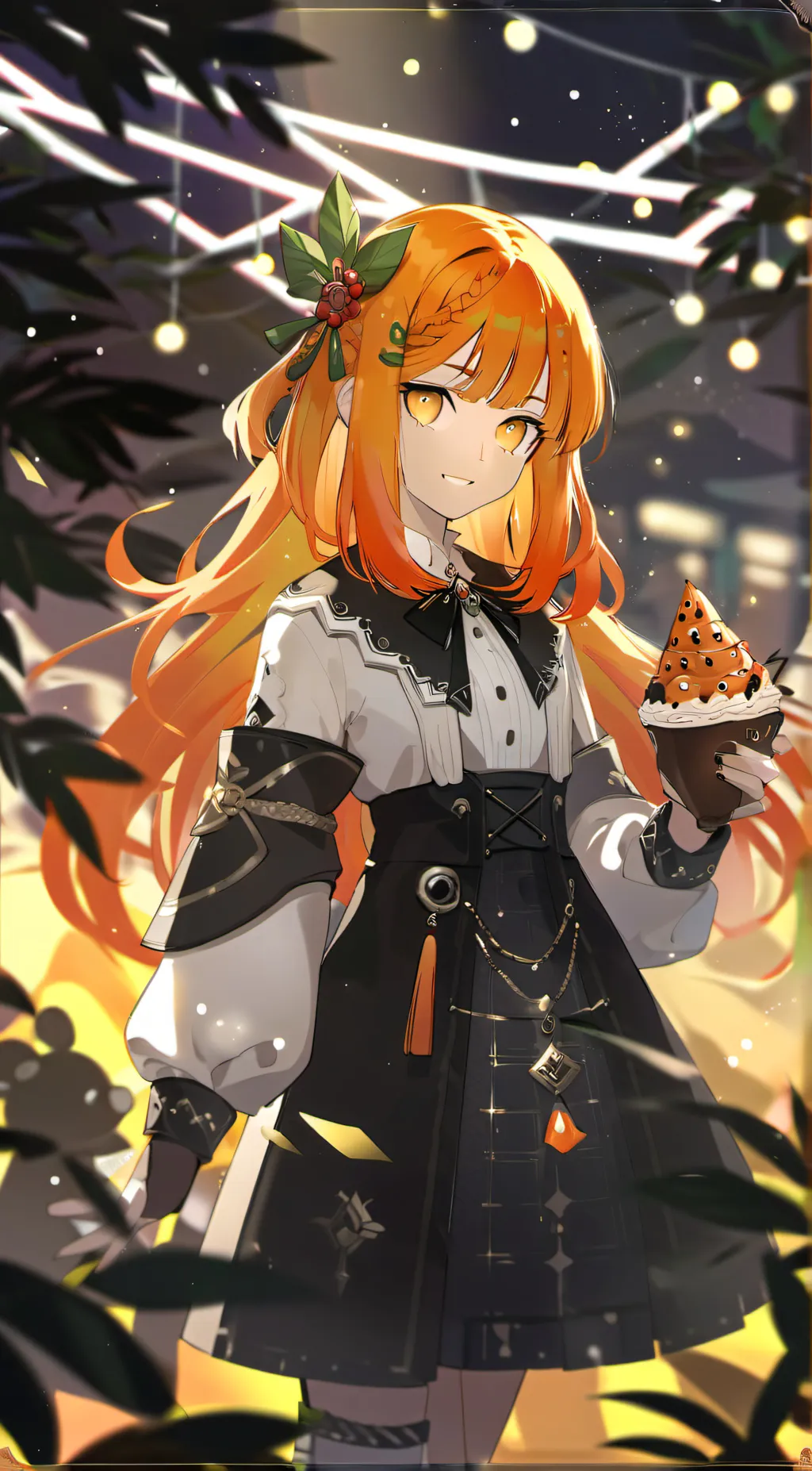 ai character: Kira  background